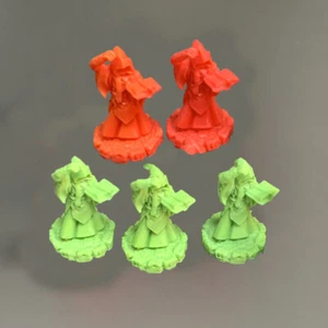 5 Stck. Culttist Cthulhu Wars Brettspiel Miniaturen D&D Rollenspielfigur - Bild 1 von 1