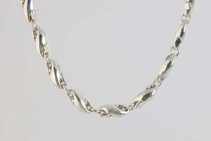 15" Tiffany & Co. Elsa Peretti Seahorse Link Necklace (44.93g.) - Picture 1 of 4