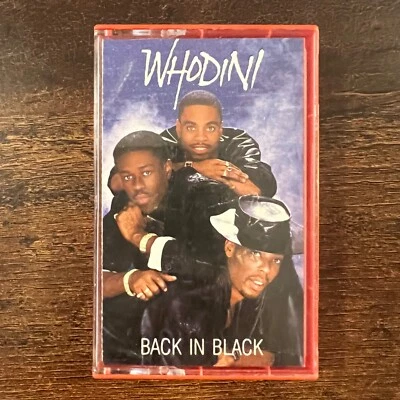 Whodini - Back in Black (1986) - Cassette (Play Tested) - Image 1 of 2