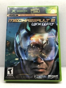 MechAssault 2: Lone Wolf (Microsoft Xbox, 2004) Clean Tested Working - Free Ship - Picture 1 of 4