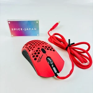 Finalmouse Air58 Ninja Gaming Mouse - Cherry Blossom Red Working JP - Picture 1 of 9