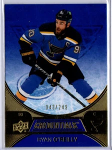 2021-22 UD Credentials Hockey Ryan O'Reilly BLUE 43/249 BLUES - Picture 1 of 1