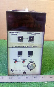1 USED TEXAS INSTRUMENT 5TI-3200 TIMER/COUNTER ACCESS MODULE ***MAKE OFFER***