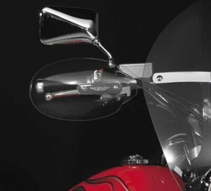 National Cycle Hand Deflector For Honda VT750C Shadow Aero 2004-2020 Clear N5502 - Picture 1 of 3
