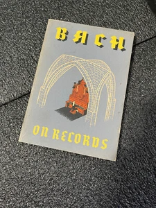 VINTAGE pb BACH on RECORDS George Marek 1942 Leopold Stokowski classical music ! - Picture 1 of 9