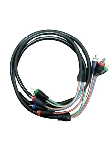 STEREN 48'' 5-RCA COMPONENT VIDEO AUDIO CABLE 5 LINE - Picture 1 of 5