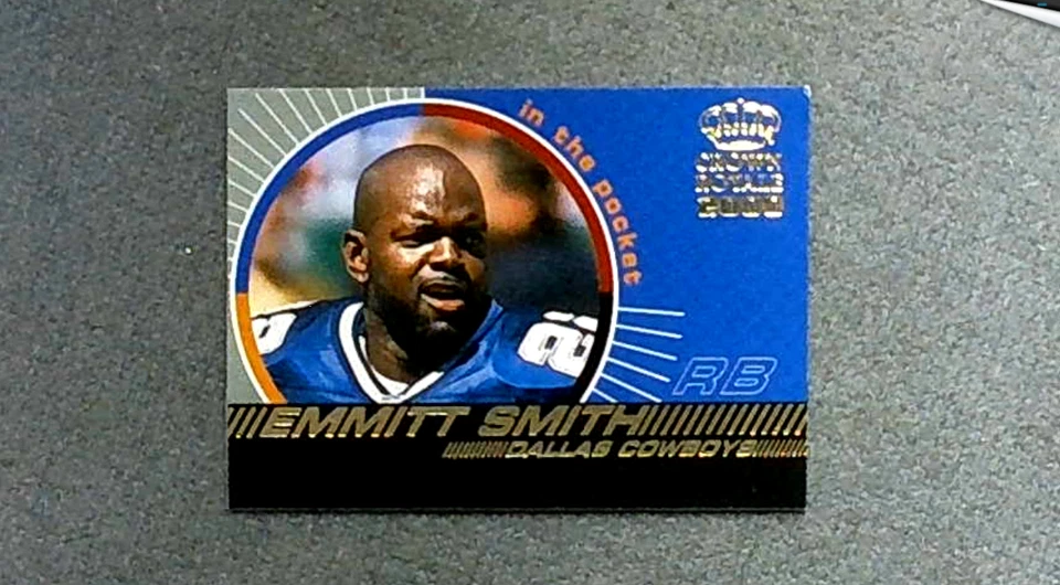 2000 Pacific Crown Royale In the Pocket Mini #3 Emmitt Smith Cowboys - Image 1 of 2