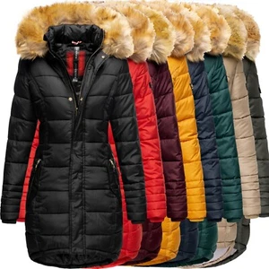 Navahoo PAPAYA Damen Winter Jacke Steppjacke Mantel Parka Kapuze Warm Gefüttert  - Bild 1 von 105