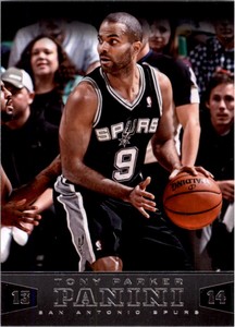 2013-14 Panini San Antonio Spurs Basketball Card #88 Tony Parker