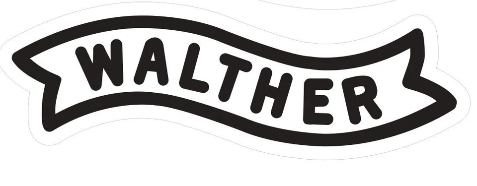 SAND DOLLAR SALES Walther Sticker Decal Firearm Gun Pistol Rifle R258