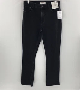 Abercrombie Fitch Damen Jeans schwarz High Rise Skinny Vent Split Hem Gr. 29 x 31 - Bild 1 von 13