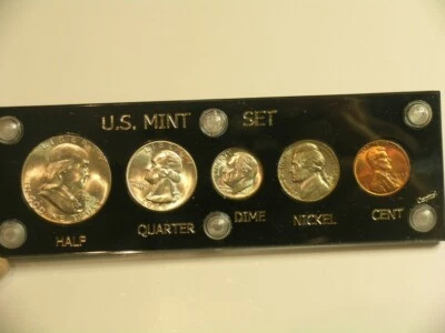 1949   Brilliant Uncirculated Coin Philadelphia Set  -   Capital Holder - Image 1 of 4