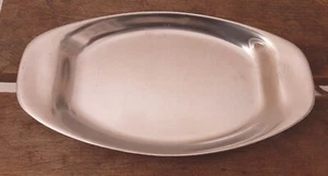 WMF Cromargan 32 x 17,5 cm Wagenfeld Kuchenplatte/Servierplatte Tablett Vintage - Bild 1 von 4