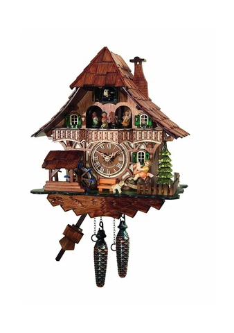 Cuckoo Clock Quartz-movement Chalet-Style 32cm by Engstler Cover
