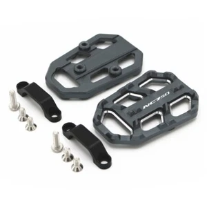 For 2018-2022 Honda NC750X Aluminum Billet Wide Footrests Foot Pegs Pedal Pads T - Picture 1 of 3