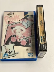 Pretty In Pink VHS Rare Tape - Molly Ringwald - Jon Cryer - Andrew McCarthy - Picture 1 of 3