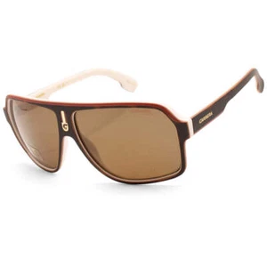 Carrera Shiny Havana on White/Bronze Polarised Unisex Sunglasses 1001/S C9K-SP - Imagen 1 de 4