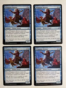 4x Mtg Ikoria Lair Of Behemoths Wingspan Mentor NM/M Magic the Gathering - Bild 1 von 2