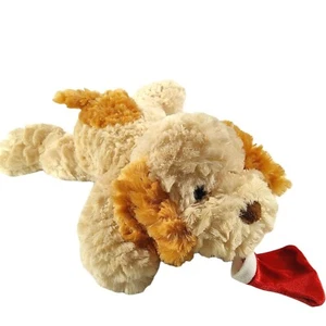 Inter American Laying Puppy Dog Plush 16" Floppy Christmas Stocking Spot Stuffed - Picture 1 of 11
