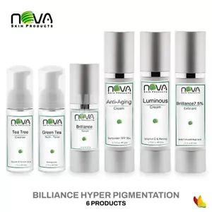 Brilliance Hyper Pigmentation Melasma Kit 6 Prodotti di Nova Skin - Foto 1 di 8