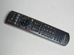 Genuine OEM Panasonic TV Remote N2QAYB000100 Plasma TH50PCC77U NEW - Picture 1 of 4