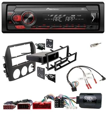 Pioneer DAB 1DIN MP3 Lenkrad USB Autoradio für Mazda MX 5 NC 2005-2008 aktiv - Bild 1 von 4