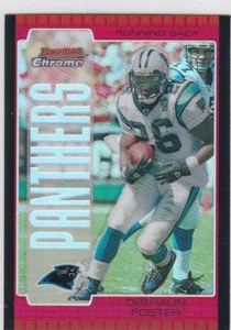 2005 Bowman Chrome - DeShaun Foster #41 rifrattore rosso spedizione gratuita! - Foto 1 di 2