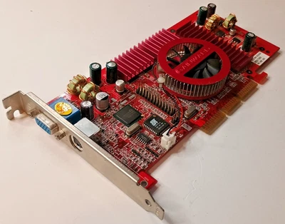 GAINWARD NVIDIA GEFORCE 3 Ti200 GS 64MB DDR AGP GRAPHICS CARD VGA S-VIDEO - Image 1 of 3