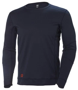 Hh LIFA Max Crewneck Base Layer Thermal Shirt Mens Long Sleeve Moisture Wicki... - Picture 1 of 2