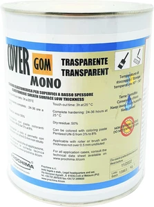 Covergom Mono Trasparente Da 1000 Gr, Membrana Poliuretanica Liquida Trasparente - Foto 1 di 12