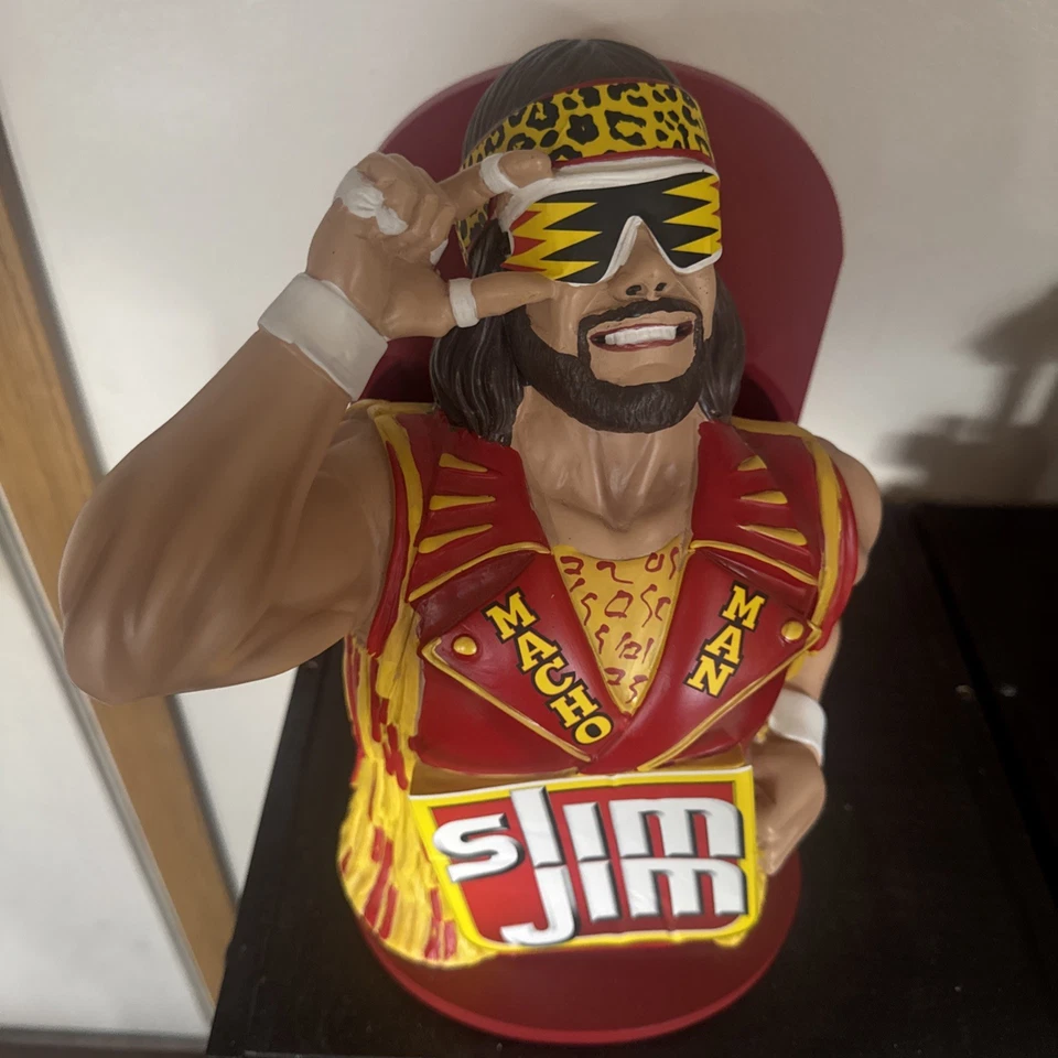 Macho Man Randy Savage Slim Jim Display 2025 Collector Series, Mint Brand New - Image 1 of 1