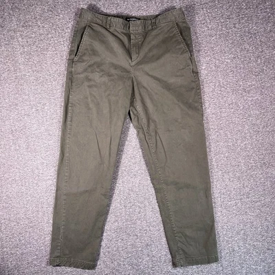 Pantalones chinos Banana Republic para mujer talla 6 verde oliva vestido elástico, se adapta a 32x26,75 Foto 1 de 4