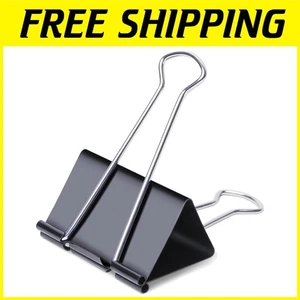 Giant Binder Clips 3 inch - Pack of 36 - Office Supplies - Picture 1 of 9