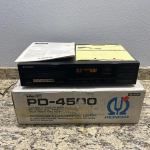 ⭐️Pioneer PD-4500 Lettore CD 1990 Unico Proprietario RICONDIZIONATO⭐️ - Foto 1 di 13