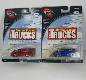Menge 2 100 % Hotwheels Petersen's Custom Classic Trucks Magazin Serie 56 Ford  - Bild 1 von 6