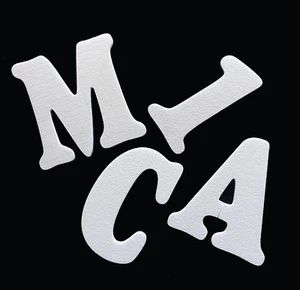 3" x 1/2" Foam Letters Alphabet Numbers for Crafts Party Signs Walls Bldg. 12pcs - Picture 1 of 1