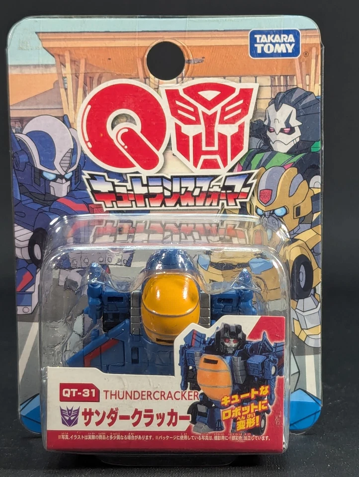 Transformers QThundercracker SEALED Takara G1 QT-31 QTF Choro-Q Japanese - Image 1 of 4