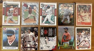 BOSTON RED SOX (10) Card Lot - NO DUPS! - Rookies - Clemens - Ortiz - Canseco