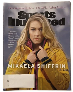 Mikaela Shiffrin Sports Illustrated March 2020 Mikaela Shiffrin Remembering Kobe - Picture 1 of 2