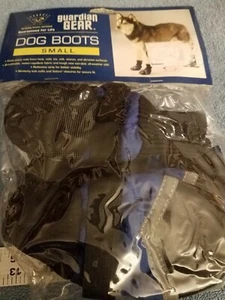 Guardian Gear Dog Boots, Small, Black/Blue - Picture 1 of 6