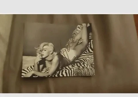 madonna Autograph Cover