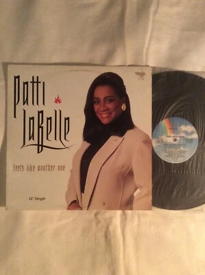 Patti LaBelle 12" Vinyl Feels Like Another One 2 Mixes 1991 MCA LP Burnin’ Foto 1 de 2