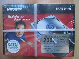 Maxtor DiamondMax 200GB, SATA150 Hard Drive - Picture 1 of 5