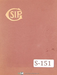 SIP Rotoptic Optical Circular table Technical Operations instructions Manual - Picture 1 of 3