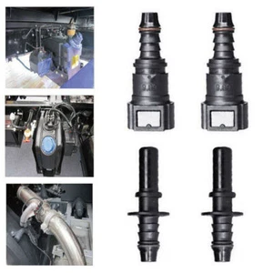 Fuel Line Connect Quick Release Petrol Disconnect Connector 9.89 5/16" 8mm Parts - Picture 1 of 12