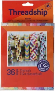 DMC PRISMCT-PAS Prism Craft Thread Pack 8.7yd 36/Pkg-Sweets (6Pk) - Picture 1 of 1
