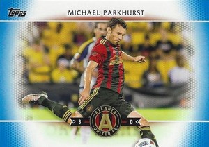 2017 Topps Major League Soccer Common Card Blue Parallel #'d to /99 (101-190) 