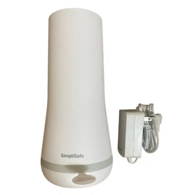 SimpliSafe Home Security Base Station White Model SSBS3 Opened Box - Image 1 of 2
