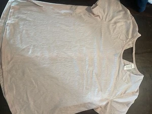 Girls Ivivva Lululemon Light Pink Sheer Tee Size 14 - Picture 1 of 3