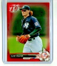 2017 Bowman Prospects 70th Anniversary Red CLINT FRAZIER #BP16   [Mint]
